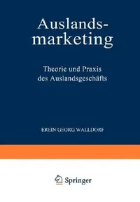 Buy Auslandsmarketing (English, Erwin Georg Walldorf) — BookShops.in