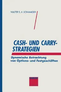 Buy Cash- Und Carry-Strategien (English, Walter S. a. Schwaiger) — BookShops.in