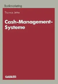 Buy Cash-Management-Systeme (English, Thomas Jetter) — BookShops.in