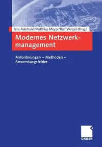 Buy Modernes Netzwerkmanagement (English, Jens Aderhold | Matthias Rosenberger | Ralf Wetzel) — BookShops.in