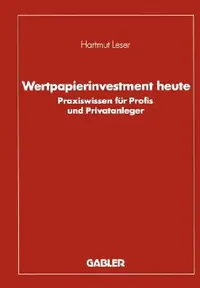 Buy Wertpapierinvestment Heute (English, Hartmut Leser) — BookShops.in