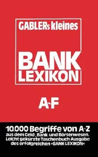 Buy Gablers Kleines Bank Lexikon (English, Kalveram) — BookShops.in