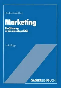 Buy Marketing (English, Heribert Meffert) — BookShops.in