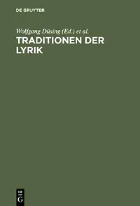 Buy Traditionen der Lyrik (English, Wolfgang Düsing | Hans-Jürgen Schings | Stefan Trappen) — BookShops.in