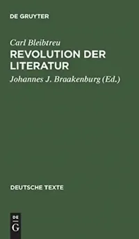 Buy Revolution der Literatur (English, Carl Bleibtreu | Johannes J. Braakenburg) — BookShops.in