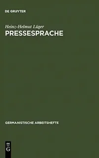 Buy Pressesprache (English, Heinz-Helmut Lüger) — BookShops.in