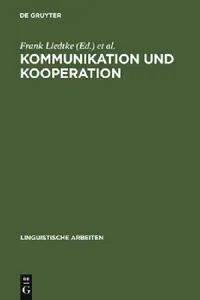 Buy Kommunikation und Kooperation (English, Frank Liedtke | Rudi Keller) — BookShops.in