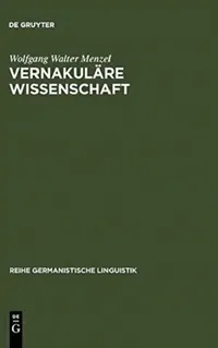 Buy Vernakuläre Wissenschaft (English, Wolfgang Walter Menzel) — BookShops.in