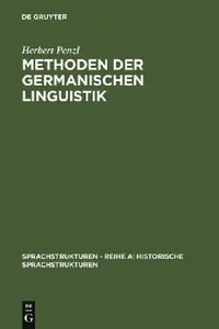 Buy Methoden der germanischen Linguistik (English, Herbert Penzl) — BookShops.in