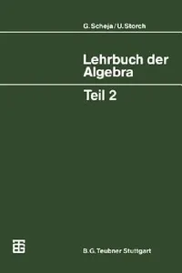Buy Lehrbuch Der Algebra (English, Günter Scheja | Uwe Storch) — BookShops.in