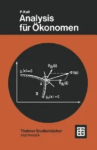 Buy Analysis Für Ökonomen (English, Peter Kall) — BookShops.in
