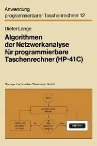 Buy Algorithmen Der Netzwerkanalyse Für Programmierbare Taschenrechner (Hp-41c) | by Dieter Lange | Vieweg+teubner Verlag | by Dieter Lange | Vieweg+teubner Verlag | by Dieter Lange | Vieweg+teubner Verlag | by Dieter Lange | Vieweg+teubner Verlag | by Dieter Lange | Vieweg+teubner Verlag | by Dieter Lange | Vieweg+teubner Verlag | by Dieter Lange | Vieweg+teubner Verlag | by Dieter Lange | Vieweg+teubner Verlag | by Dieter Lange | Vieweg+teubner Verlag | by Dieter Lange | Vieweg+teubner Verlag | by — BookShops.in