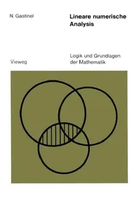 Buy Lineare Numerische Analysis (English, Noël Gastinel) — BookShops.in