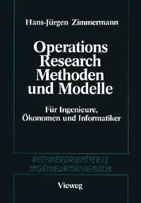 Buy Methoden Und Modelle Des Operations Research (English, Hans-Jürgen Zimmermann) — BookShops.in