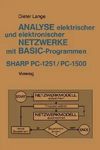 Buy Analyse Elektrischer Und Elektronischer Netzwerke Mit Basic-Programmen (Sharp Pc-1251 Und Pc-1500) (English, Dieter Lange) — BookShops.in