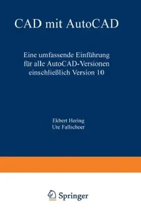 Buy CAD Mit AutoCAD (English, Ekbert Hering) — BookShops.in