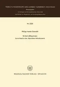 Buy Wirtschaftssysteme (English, Philipp Herder-Dorneich) — BookShops.in