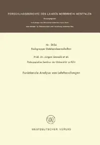 Buy Funktionale Analyse Von Lehrhandlungen (English, Jürgen Grzesik) — BookShops.in