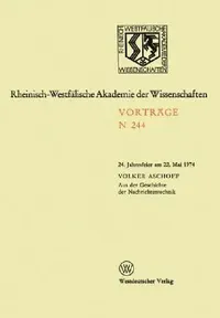 Buy Aus Der Geschichte Der Nachrichtentechnik (English, Volker Aschoff) — BookShops.in