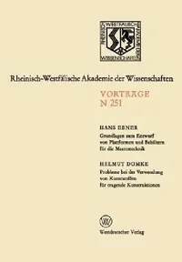 Buy Grundlagen Zum Entwurf Von Plattformen Und Behältern Für Die Meerestechnik. Probleme Bei Der Verwend (English, Hans Ebner) — BookShops.in
