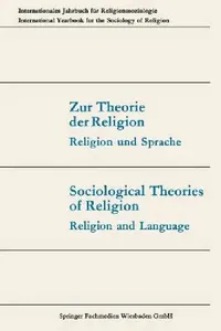 Buy Zur Theorie Der Religion / Sociological Theories of Religion (English, Günter Dux | Thomas Luckmann | Joachim Matthes) — BookShops.in