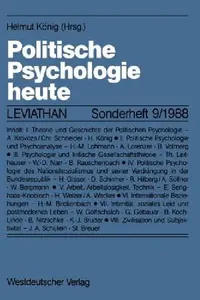 Buy Politische Psychologie Heute (English, Helmut König) — BookShops.in