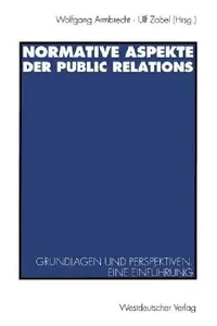 Buy Normative Aspekte Der Public Relations (English, Wolfgang Armbrecht | Ulf J. Zabel) — BookShops.in