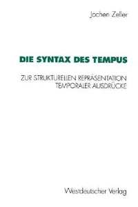 Buy Die Syntax Des Tempus (English, Jochen Zeller) — BookShops.in