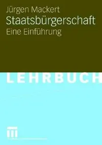 Buy Staatsbürgerschaft (English, Jürgen Mackert) — BookShops.in