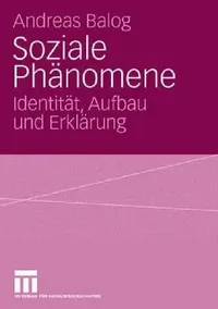 Buy Soziale Phänomene (English, Andreas Balog) — BookShops.in