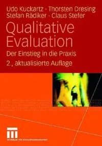 Buy Qualitative Evaluation (English, Udo Kuckartz | Thorsten Dresing | Stefan Rädiker) — BookShops.in