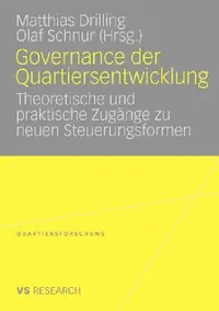 Buy Governance Der Quartiersentwicklung (English, Matthias Drilling | Olaf Schnur) — BookShops.in