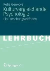 Buy Kulturvergleichende Psychologie (English, Petia Genkova) — BookShops.in