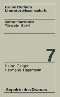 Buy Aspekte des Dramas (English, Heinz Geiger | Hermann Haarmann) — BookShops.in
