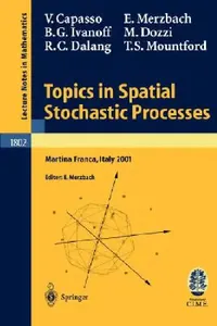 Buy Topics in Spatial Stochastic Processes (English, Vincenzo Capasso | Ely Merzbach | Ely Merzbach) — BookShops.in