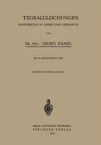 Buy Integralgleichungen (English, Georg Hamel) — BookShops.in