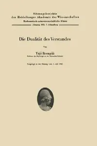 Buy Die Dualität Des Verstandes (English, Y. Reenpää) — BookShops.in
