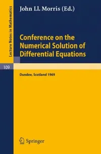 Buy Conference on the Numerical Solution of Differential Equations (English, J. L. Morris) — BookShops.in