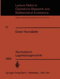 Buy Stochastische Lagerhaltungsmodelle (English, Dieter Hochstädter) — BookShops.in