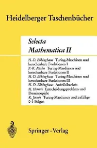 Buy Selecta Mathematica II (English, H. D. Ebbinghaus | F. K. Mahn | Hans Hermes) — BookShops.in