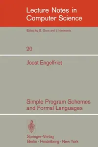 Buy Simple Program Schemes and Formal Languages (English, J. Engelfriet) — BookShops.in