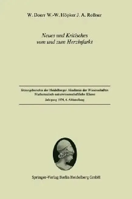 Neues Und Kritisches Vom Und Zum Herzinfarkt (English, W. Doerr | W. -W Höpker | J. a. Roßner)