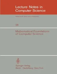Buy Mathematical Foundations of Computer Science 1974 (English, A. Blikle) — BookShops.in