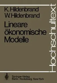 Buy Lineare Ökonomische Modelle (English, K. Hildenbrand | W. Hildenbrand) — BookShops.in