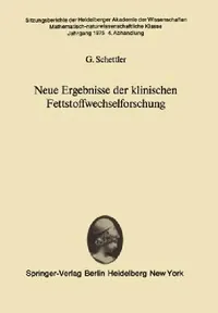 Buy Neue Ergebnisse Der Klinischen Fettstoffwechselforschung (English, G. Schettler) — BookShops.in