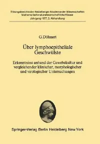 Buy Über Lymphoepitheliale Geschwülste (English, G. Döhnert) — BookShops.in