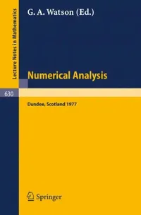 Buy Numerical Analysis (English, G. a. Watson) — BookShops.in