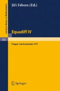 Buy Equadiff IV (English, J. Fabera) — BookShops.in