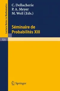 Buy Séminaire de Probabilités XIII (English, C. Dellacherie | P. a. Meyer | M. Weil) — BookShops.in