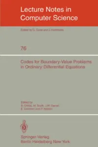 Buy Codes for Boundary-Value Problems in Ordinary Differential Equations (English, B. Childs | M. Scott | J. W. Daniel) — BookShops.in